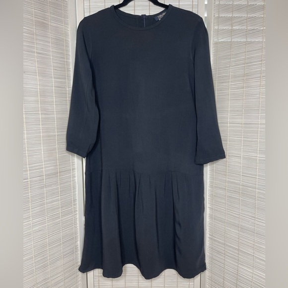 MaxMara Navy Shift Dress - Picture 1 of 9